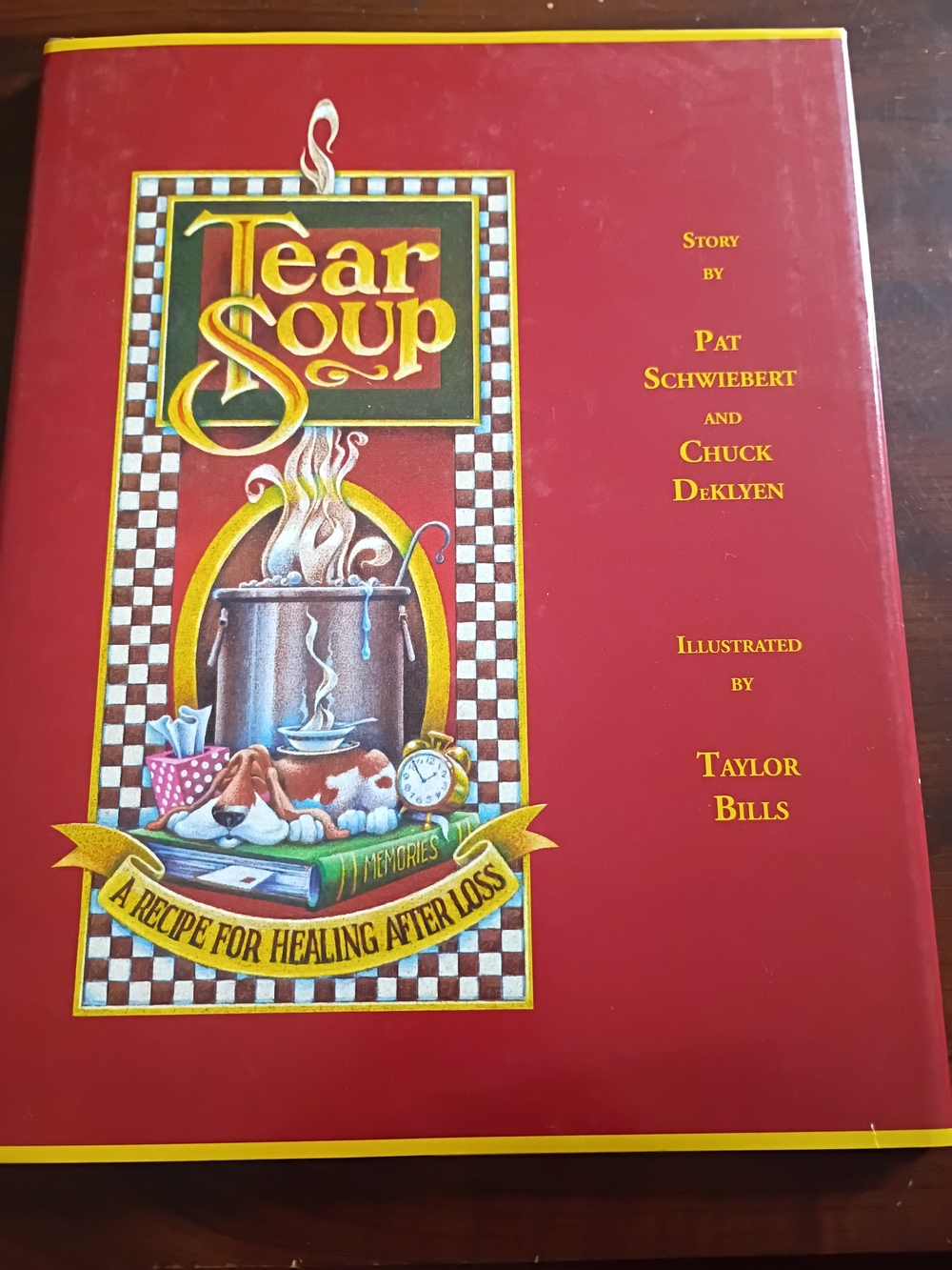 Tear Soup Red Comforting Grief Support Book